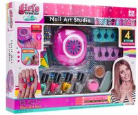 ZESTAW DO MALOWANIA OZDABIANIA PAZNOKCI DLA DZIECI