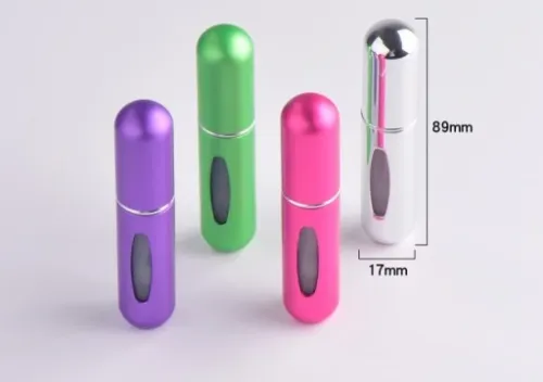 ATOMIZERY PODRÓŻNE Z ROZPYLACZEM DO PERFUM DOZOWNIKI 8SZTUK na Arena.pl