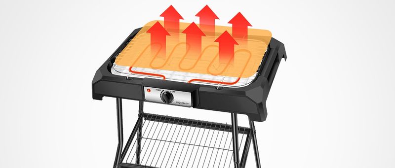 Grill Elektryczny Aigostar Lava Pro 2000 W zdjęcie 3