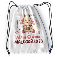 Plecak Sportowy Szkolny Małgorzaty Córki Dziecka Z Nadrukiem Ze Zdjęciem