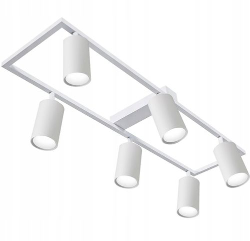 Lampa Sufitowa Oprawa natynkowa 6x GU10 Spot Ruchoma Kinkiet Reflektor na Arena.pl
