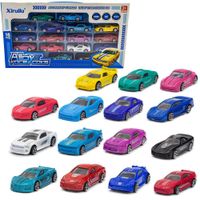 Zestaw Samochodów, Metalowe Autka Resoraki 16 Sztuk