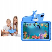 Tablet Dla Dzieci U9 10.1 Ips Android 13 7Gb 64Gb Wifi Gps 6 Niebieski