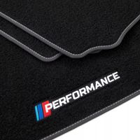 Dywaniki welurowe LOGO BMW 5 F11 2010-2013 KOMBI