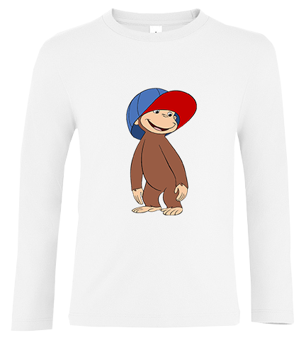 Koszulka z dł.rękaw. Ciekawski George zdjęcie 1