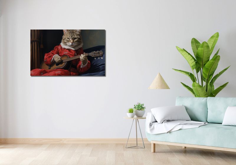 Obraz 100x60cm Melodia Kociej Łapy zdjęcie 2