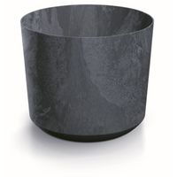 doniczka TUBO BETON effect  antracytowy 12,8cm