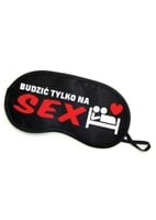 maska-opaska na oczy """"budzić tylko na sex""""