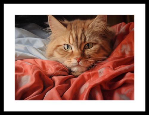 Plakat 35x25cm Mruczący Spokój na Arena.pl