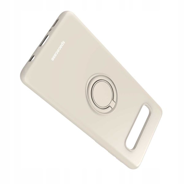 Spacecase Silicone Ring Galaxy S10+ Bone zdjęcie 6