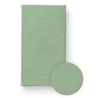 BOCIOLAND Prześcieradło z gumką do łóżeczka BAWEŁNA JERSEY 60x120cm ZIELONE