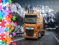 Puzzle tradycyjne Ciężarówki