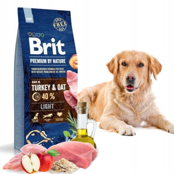 Brit Premium by Nature Light 15kg zdjęcie 1