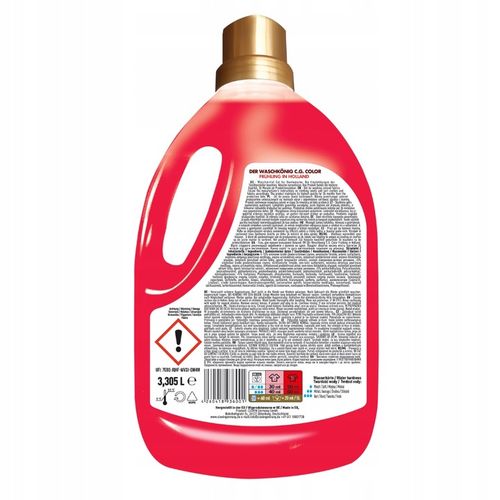 Waschkonig COLOR Żel do Prania Perfumowany Wiosenna Holandia 3,305l 110prań na Arena.pl