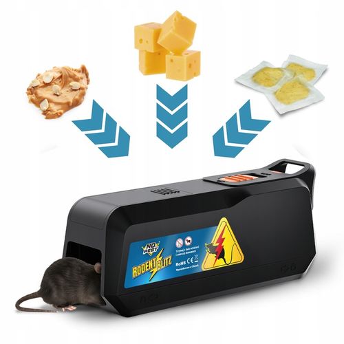 ELEKTRYCZNA PUŁAPKA NA MYSZY SZCZURY NO PEST ŁAPKA RAŻĄCA HUMANITARNA na Arena.pl