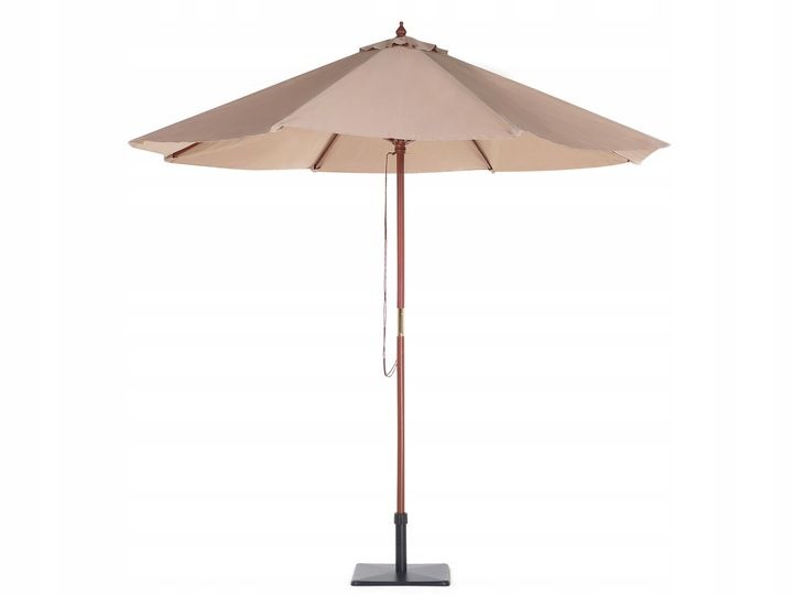 Parasol ogrodowy 270 cm piaskowy zdjęcie 5