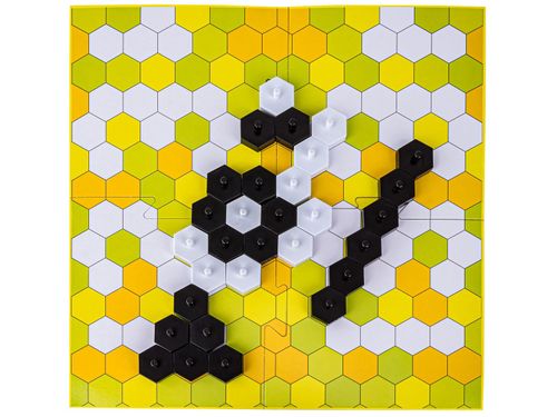 Edukacyjna gra logiczna "Six Sub Array", Układanka Plaster miodu, Klocki na Arena.pl