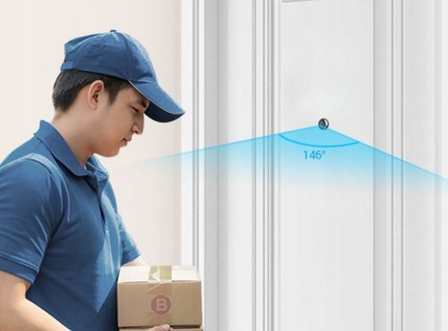 Wizjer Elektroniczny WiFi EZVIZ HP2 WiFi z Kamerą i Ekranem LCD Srebrny na Arena.pl