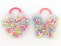 koraliki do nawlekania SERCE/MOTYLEK