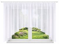 FIRANA gotowa klasyczna salon sypialnia ŁUK WOAL gładka biała 300x120 modna