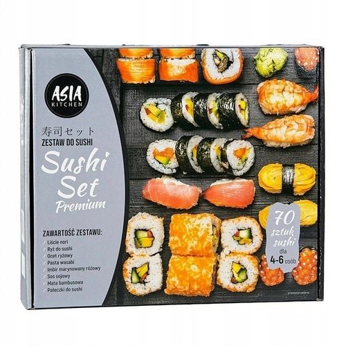 Zestaw startowy do sushi Asia Kitchen Na prezent na Arena.pl