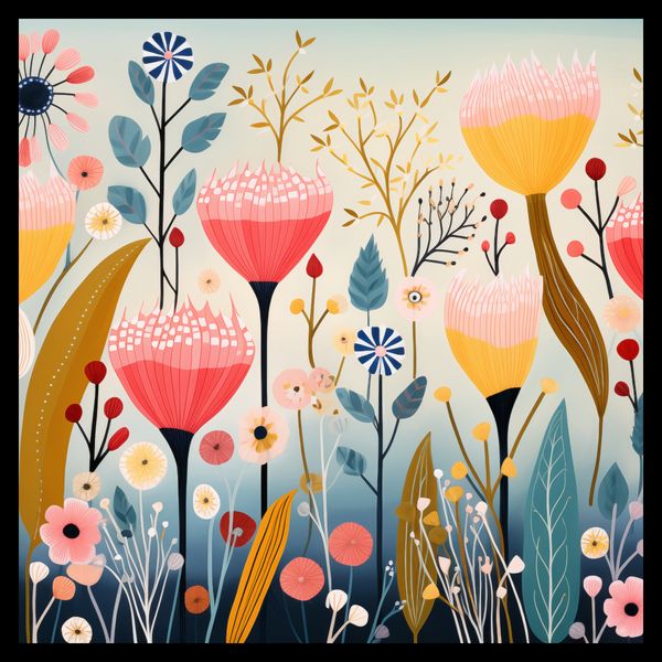 Plakat 50x50cm Ogród Marzeń zdjęcie 2