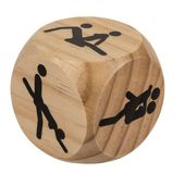 Drewniana Kostka Xxl Dla Par - Kamasutra