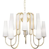 Salonowa lampa wisząca Magnum 1129 Zumaline hampton złota