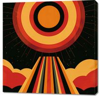 Obraz 90x90cm Promienie Witalności