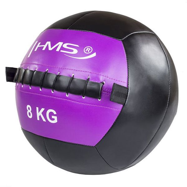 Piłka do ćwiczeń Wall Ball 8 kg HMS zdjęcie 2