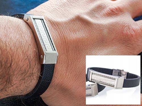 Ekskluzywna bransoleta skórzane rzemienie ! Jakość ! na Arena.pl