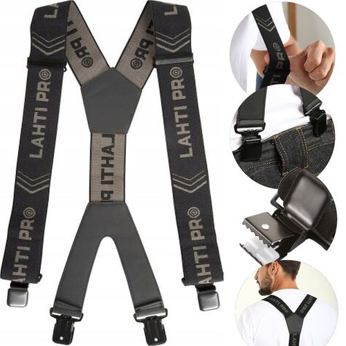 LAHTI PRO Szelki do spodni roboczych L9020500 na Arena.pl