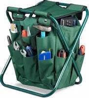 Torba Stołek Taboret Składany na Narzędzia Ogrodowe