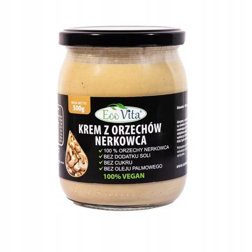 Pasta z orzechów nerkowca EOOVita 500g na Arena.pl