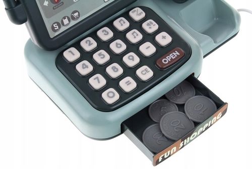 Kasa Fiskalna Interaktywna Sklepowa Edukacyjna Kalkulator Skaner Waga Karta na Arena.pl