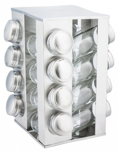 STOJAK NA PRZYPRAWY 16 POJEMNIKÓW KINGHOFF KH-4007 na Arena.pl