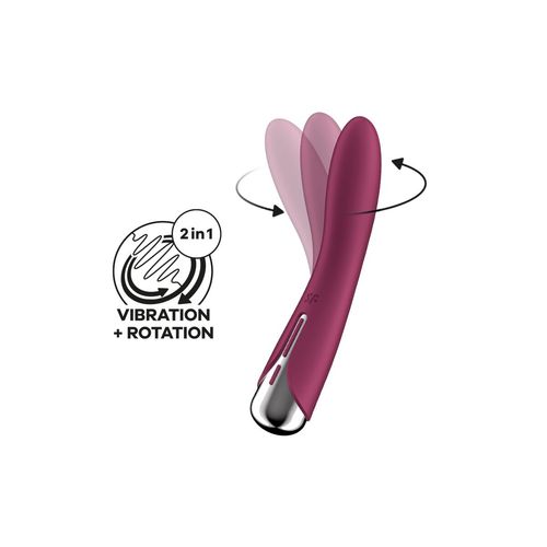 Wibrator Satisfyer Spinning Vibe Czerwony na Arena.pl