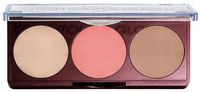 Glam Team Contour & Glow Contouring Palette Kontur Rozświetlacz i Róż 6334