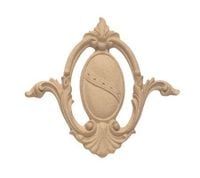 Ornament F560086 z pyłu drzewnego Materiał - Pył drzewny