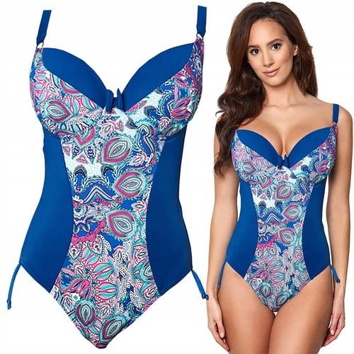 STRÓJ KĄPIELOWY JEDNOCZĘŚCIOWY WYSZCZUPLAJĄCY 38D na Arena.pl