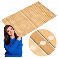 MATA BAMBUSOWA ŁAZIENKOWA DYWANIK DREWNIANY NATURALNY DO ŁAZIENKI
