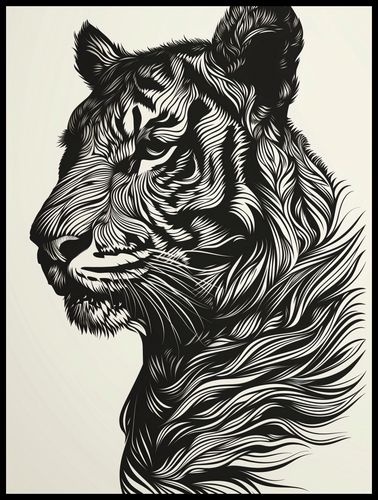 Plakat 60x80cm Tygrysi Gwizd na Arena.pl