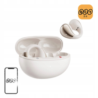 QCY Crossky Clip T33 Białe Bezprzewodowe Słuchawki Bluetooth 5.4 30h