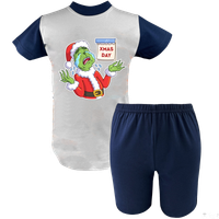 Krótka Piżama dziecięca - Grinch kradnie Święta