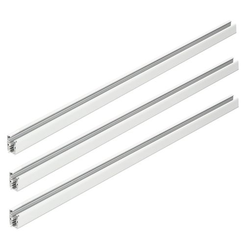 3x Szyna oświetleniowa 3-fazowa 1m BIAŁA do LED NEXTRACK Szynoprzewód na Arena.pl