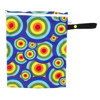 Worek PUL, średni, 27x34 cm, Rainbow knight, Dziobak