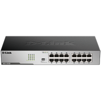 d-link switch 16 x 1000/100/10mbps, niezarządzalny