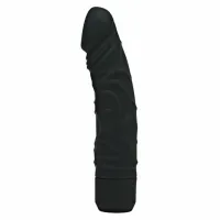 toyjoy classic original vibrator black silikonowy 19,3 cm 7 trybow
