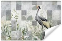 Fototapeta Ścienna ŻURAW Liście Natura Wzór Geometryczny 400cm x 280cm
