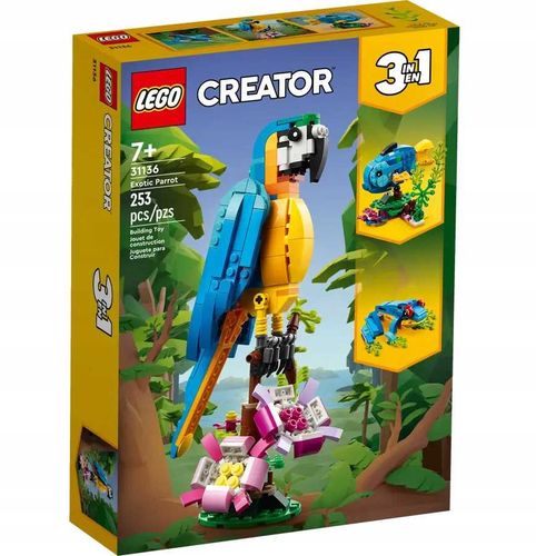 31136 - LEGO Creator - Egzotyczna papuga na Arena.pl